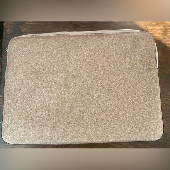 Kate Spade Shimmering Rose Gold 15” Laptop Case - Picture 3 of 6